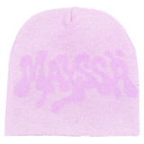 mayssa jacquard beanie (pink prototype)